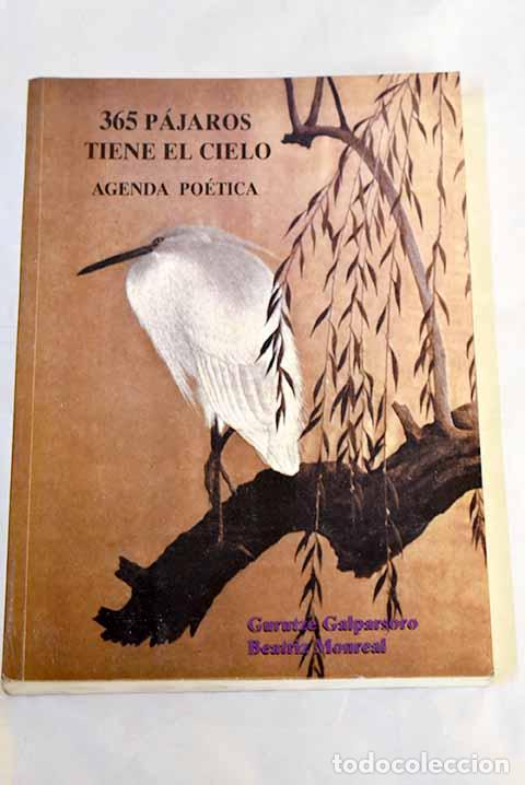 Libros: 365 p&aacute;jaros tiene el cielo: agenda po&eacute;tica