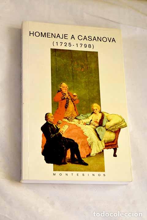 Livros em segunda m&atilde;o: Homenaje a Casanova: (1725-1798)