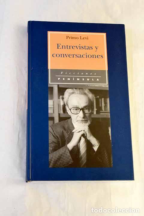 Libros: Entrevistas y conversaciones.- Levi, Primo