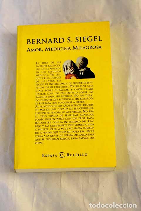 books: Amor, medicina milagrosa.- Siegel, Bernie S.