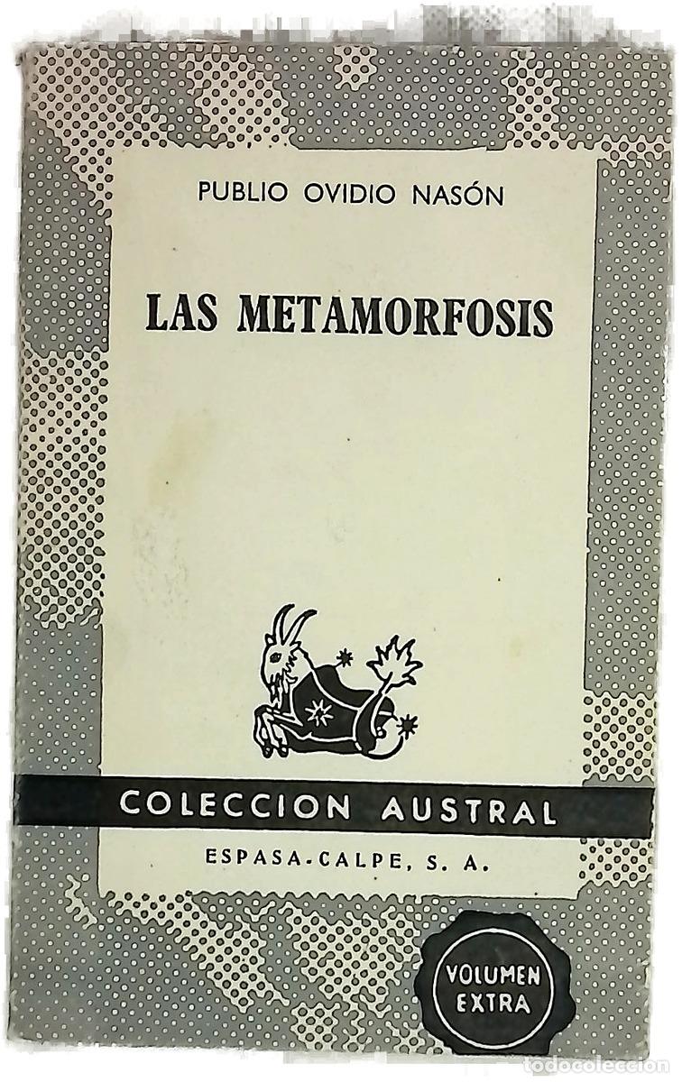 books: Las metamorfosis - Ovidio Nas&oacute;n, Publio; Sainz de Robles, Federico Carlos