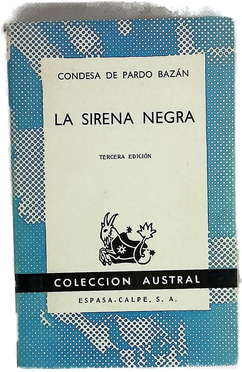 books: La sirena negra - Pardo Baz&aacute;n, Emilia