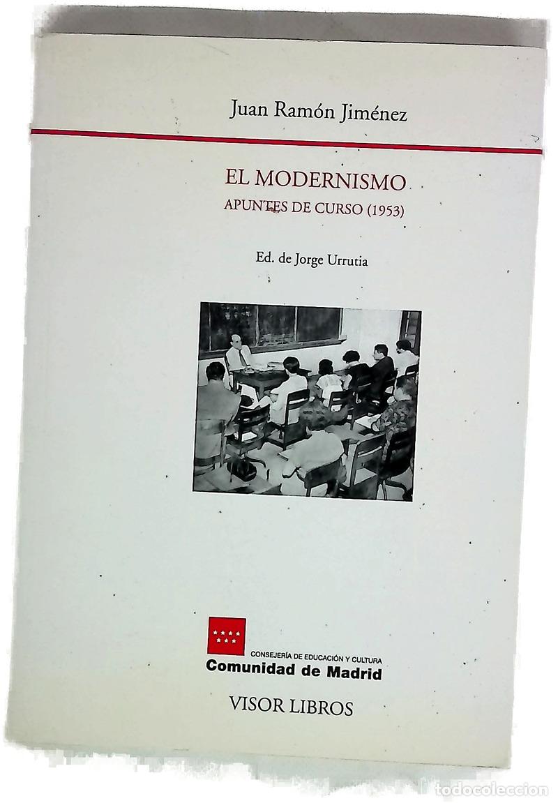 books: El modernismo. Apuntes de curso (1953)