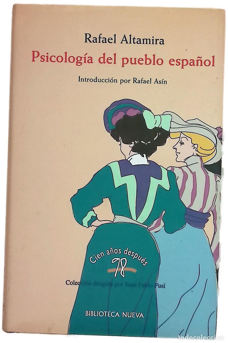 books: Psicolog&iacute;a del pueblo espa&ntilde;ol