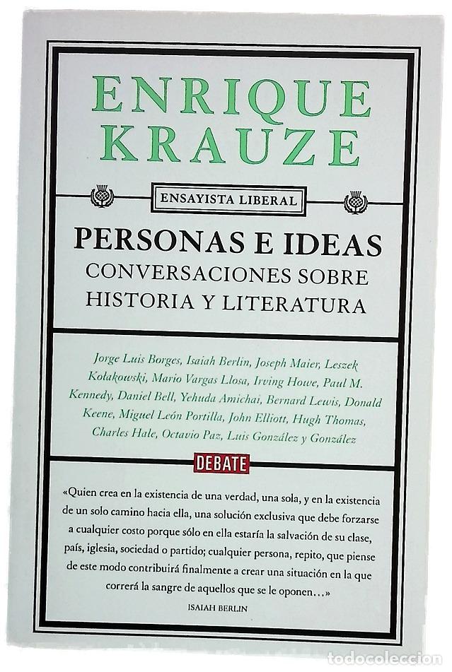 Libros: Personas e ideas : conversaciones sobre historia y literatura
