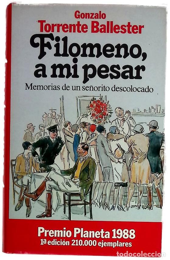 Livros em segunda m&atilde;o: Filomeno, a mi pesar memorias de un se&ntilde;orito descolocado