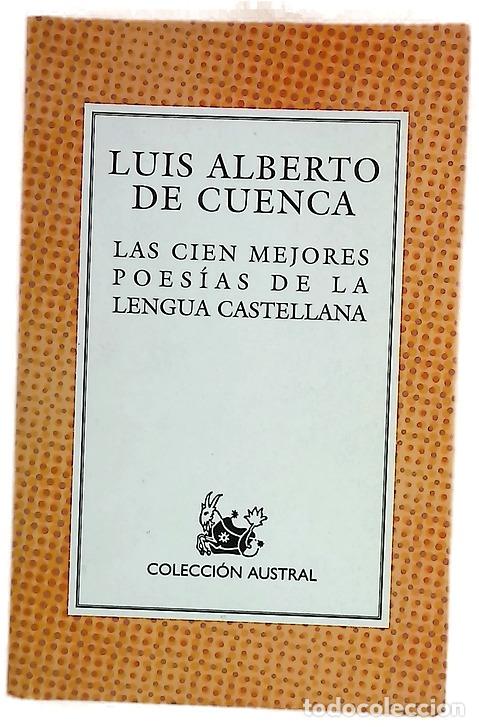 Livros em segunda m&atilde;o: Las cien mejores poes&iacute;as de la lengua castellana