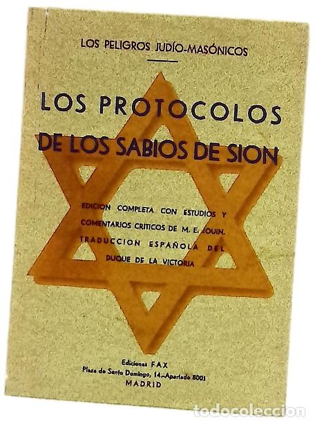 B&uuml;cher: Los protocolos de los sabios de Si&oacute;n