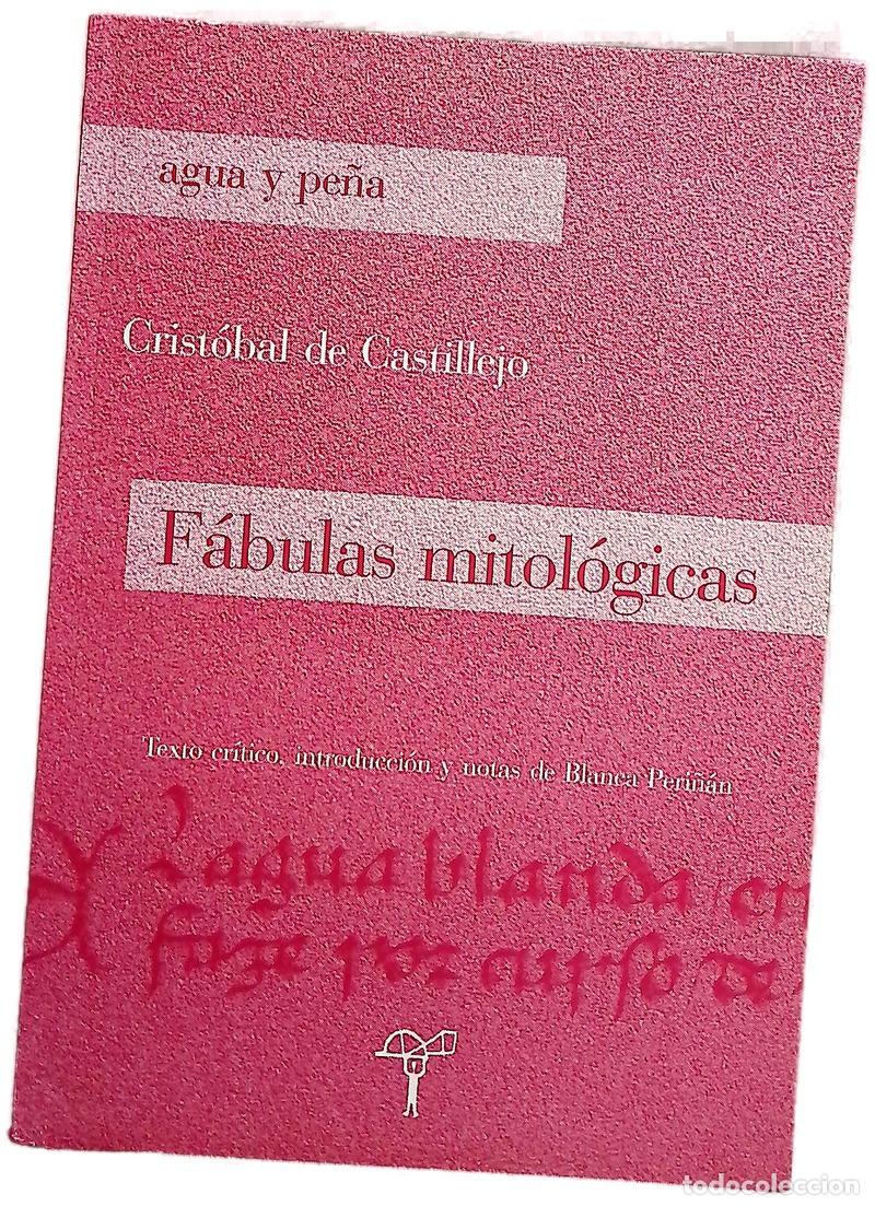 Livros em segunda m&atilde;o: F&aacute;bulas mitol&oacute;gicas - Crist&oacute;bal de Castillejo