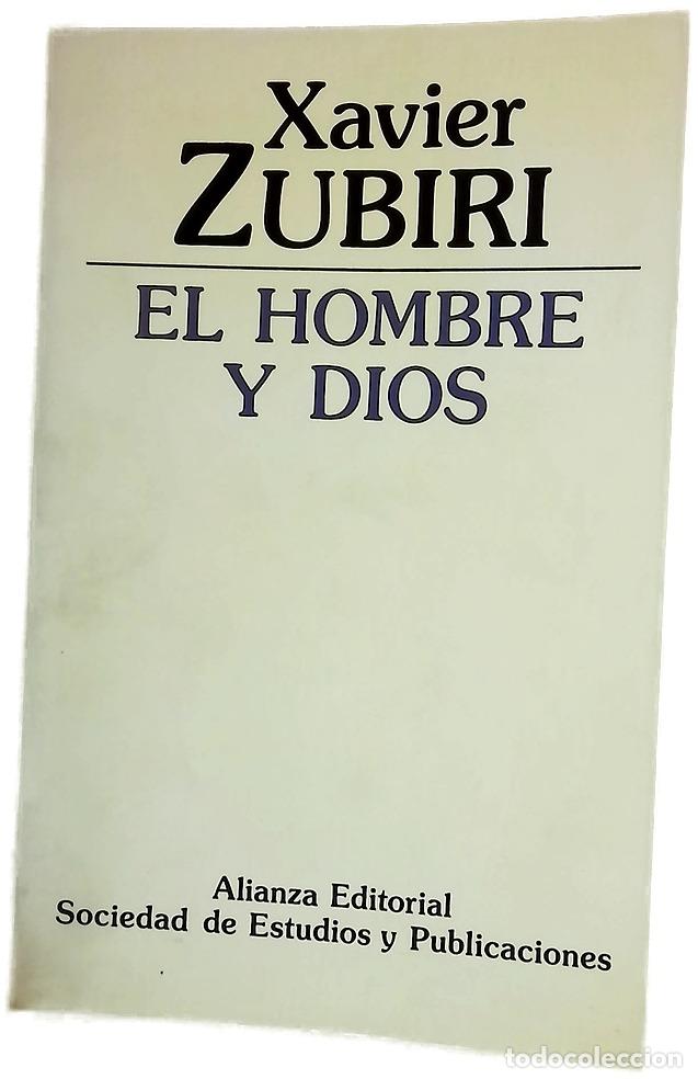Livros em segunda m&atilde;o: El hombre y Dios - Zubiri, Xavier