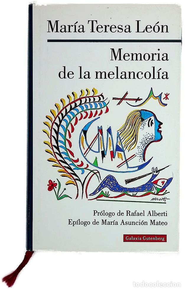 Livros em segunda m&atilde;o: Memoria de la melancol&iacute;a - Le&oacute;n, Mar&iacute;a Teresa