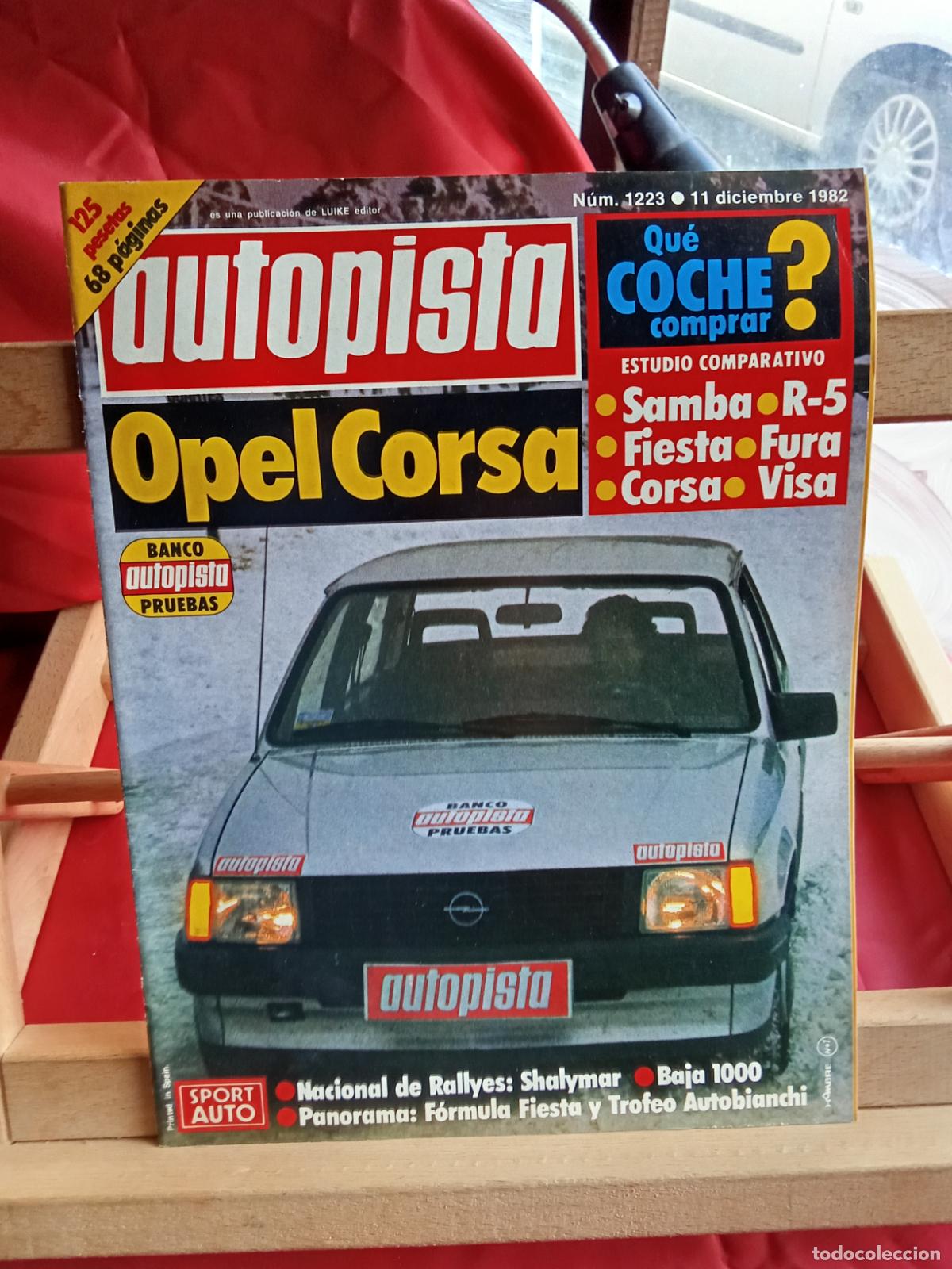 Libros: Revista Autopista N&ordm;1223 11 diciembre 1982 REV.1285