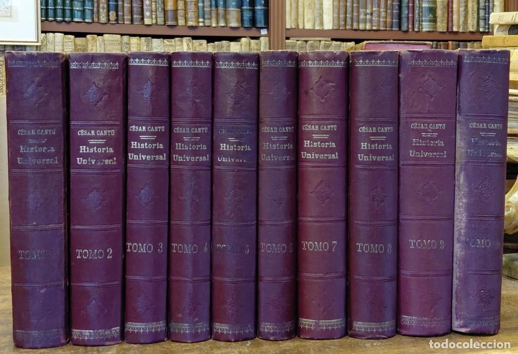 Libros: HISTORIA UNIVERSAL. Traducci&oacute;n del italiano anotada y continuada hasta nuestros d&iacute;as por Nemesio F