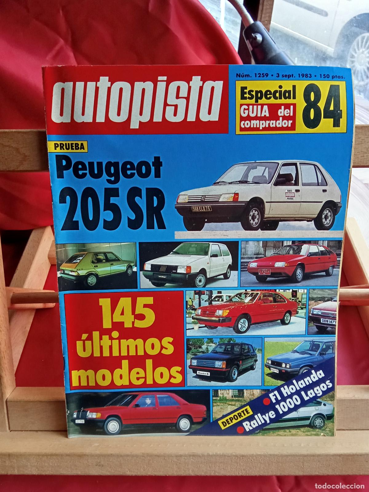 Libros: Revista Autopista N&ordm;1259 3 sept. 1983 REV.1289