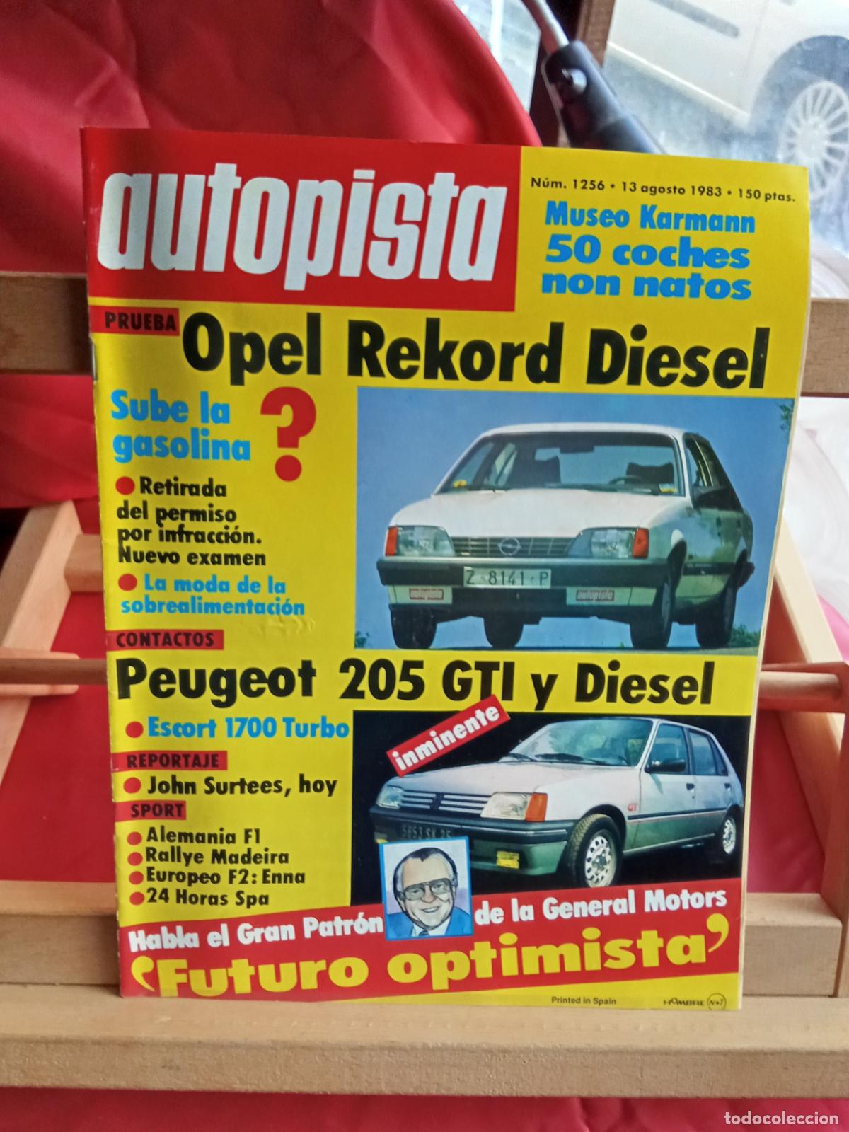 Libros: Revista Autopista N&ordm;1256 13 agosto 1983 REV.1290