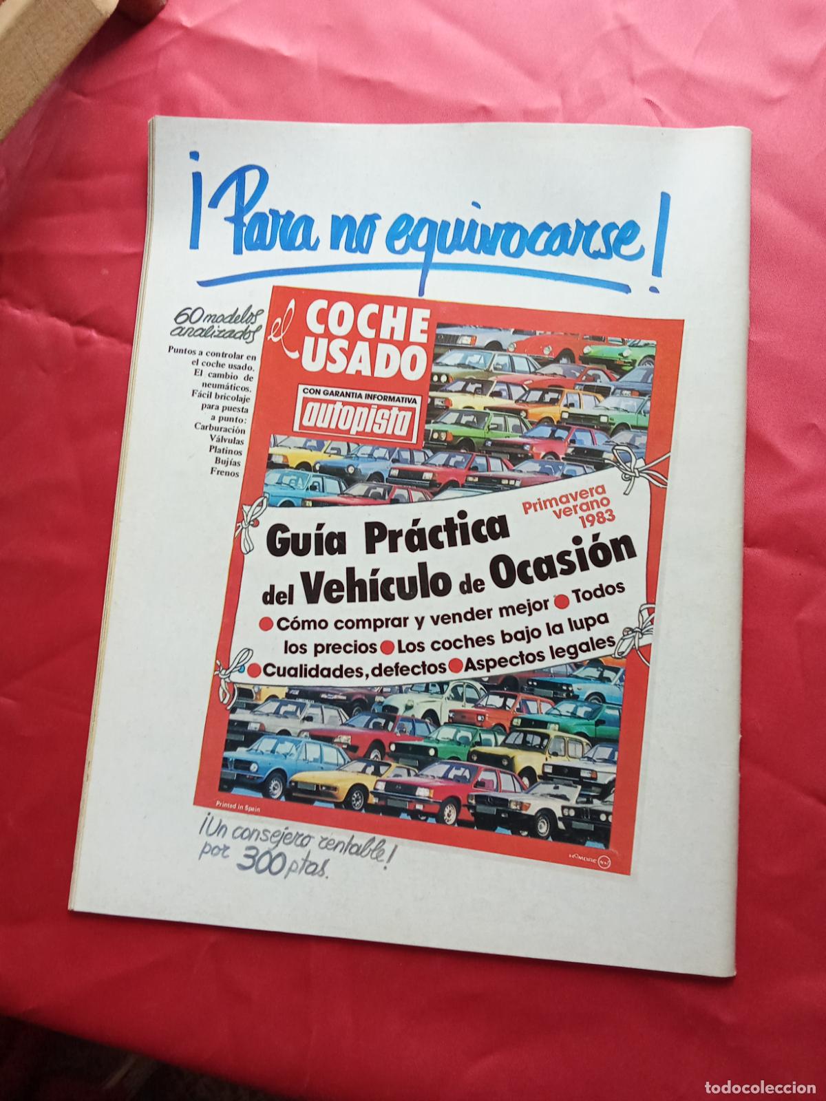 Libros: Revista Autopista N&ordm;1256 13 agosto 1983 REV.1290