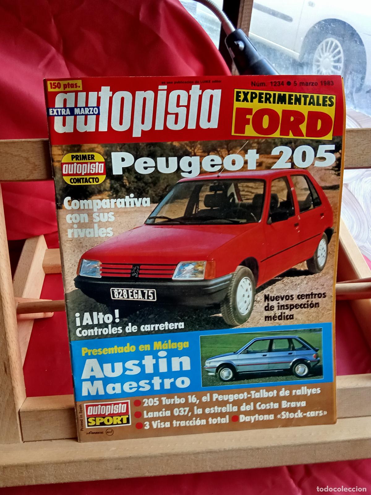Libros: Revista Autopista N&ordm;1234 5 marzo 1983 REV.1293
