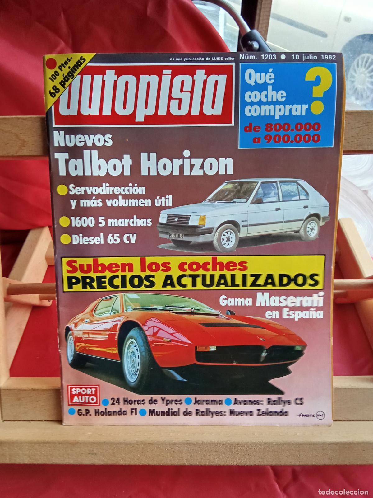 Libros: Revista Autopista N&ordm;1203 10 junio 1982 REV.1294