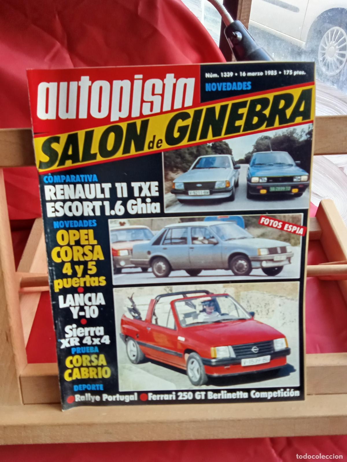 Libros: Revista Autopista N&ordm;1339 16 marzo 1985 REV.1298