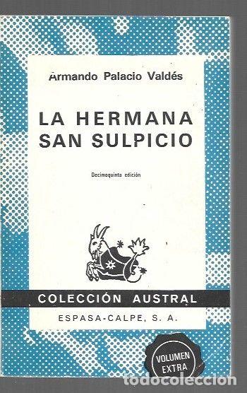 books: HERMANA SAN SULPICIO - LA - PALACIO VALDES, ARMANDO