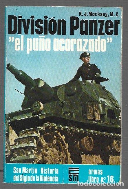 Livros em segunda m&atilde;o: DIVISION PANZER. EL PU&Ntilde;O ACORAZADO - K. J. MACKSEY