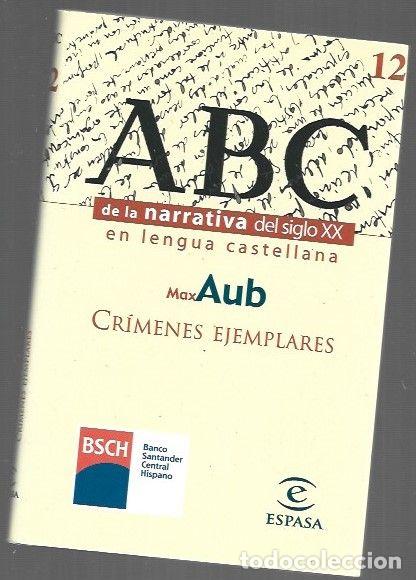 Libros: CRIMENES EJEMPLARES - AUB, MAX - Foto 1