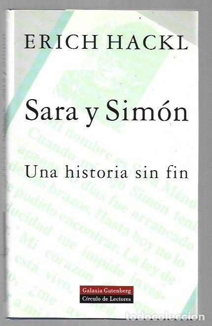 Libros: SARA Y SIMON. UNA HISTORIA SIN FIN - HACKL, ERICH