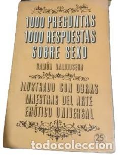 Livros em segunda m&atilde;o: 1000 PREGUNTAS 1000 RESPUESTAS SOBRE SEXO - Valdiosera,Ram&oacute;n