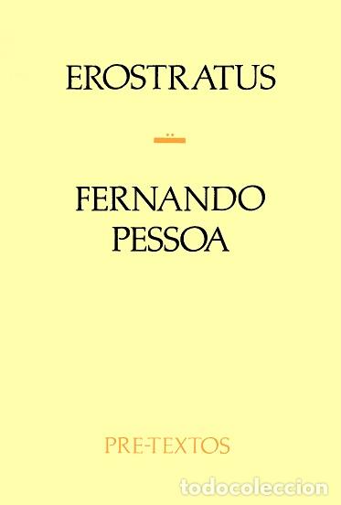 Libros: EROSTRATUS - Pessoa,Fernando - Foto 1