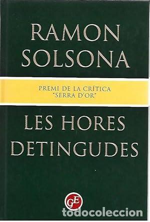 Libros: LES HORES DETINGUDES - Solsona,Ram&oacute;n - Foto 1