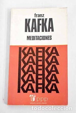 Libros: MEDITACIONES - Kafka,Franz - Foto 1