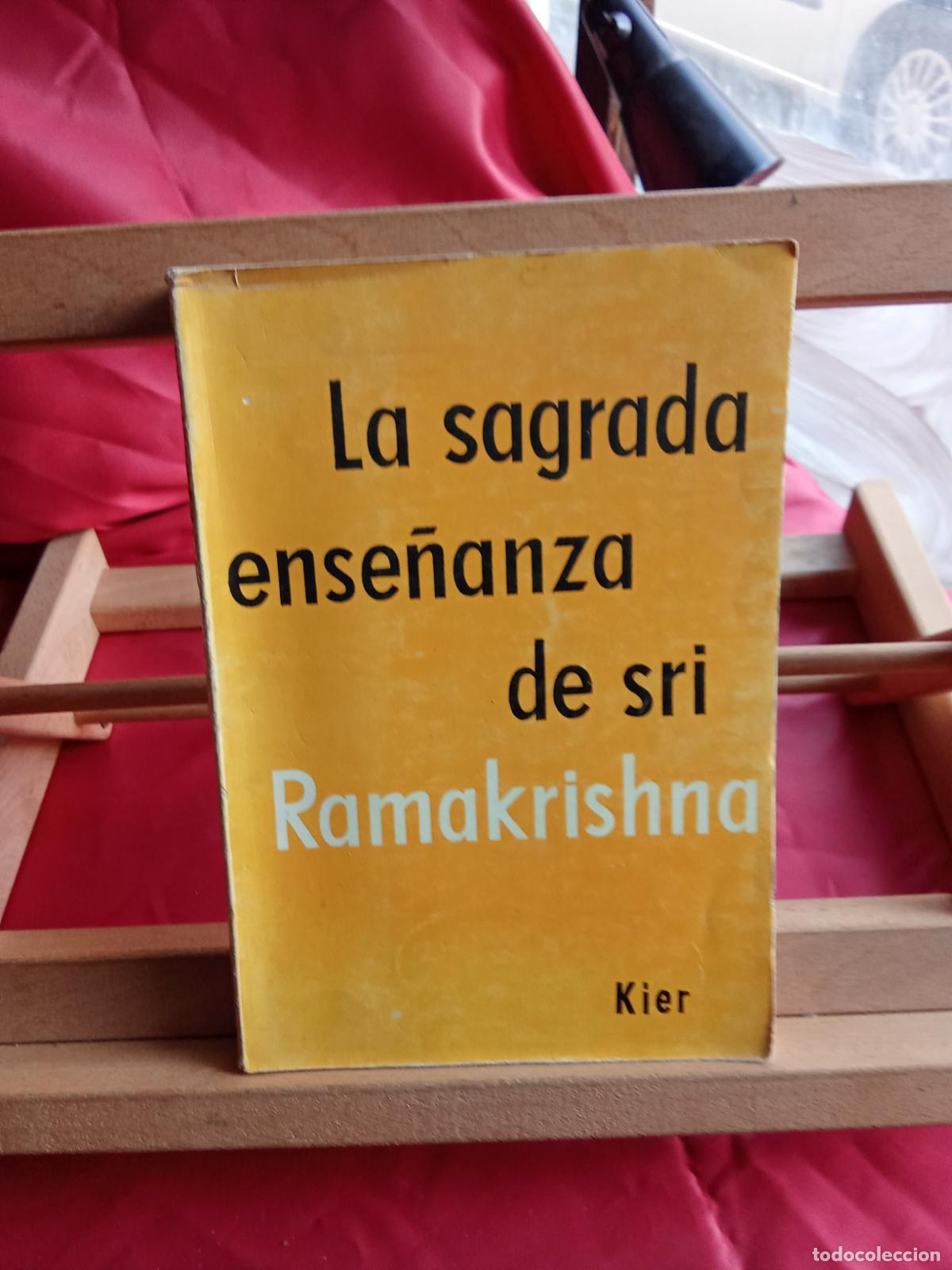 Libros: La sagrada ense&ntilde;anza de sri Ramakrishna. Kier L.4349-216
