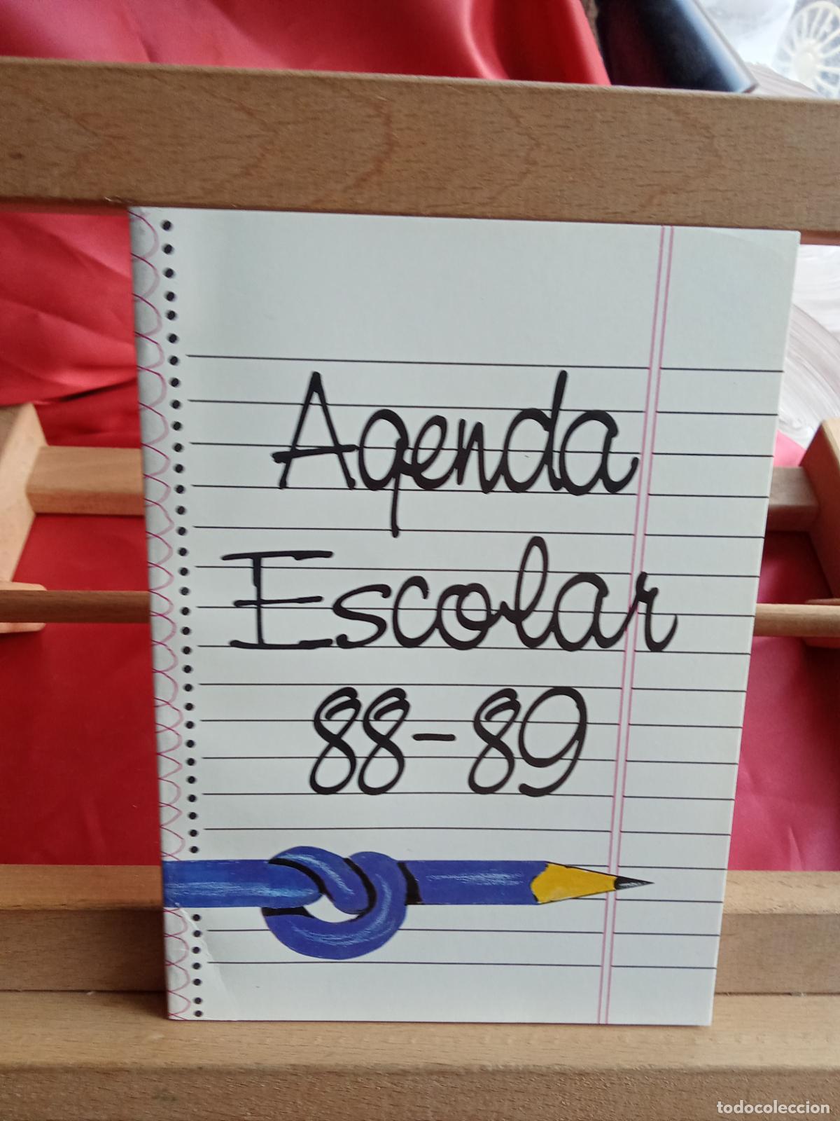 Libros: Agenda escolar 88-89 L.4349-240