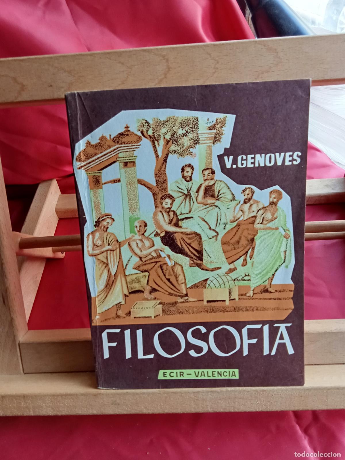 Libros: Filosofia. V. Genoves L.4349-246