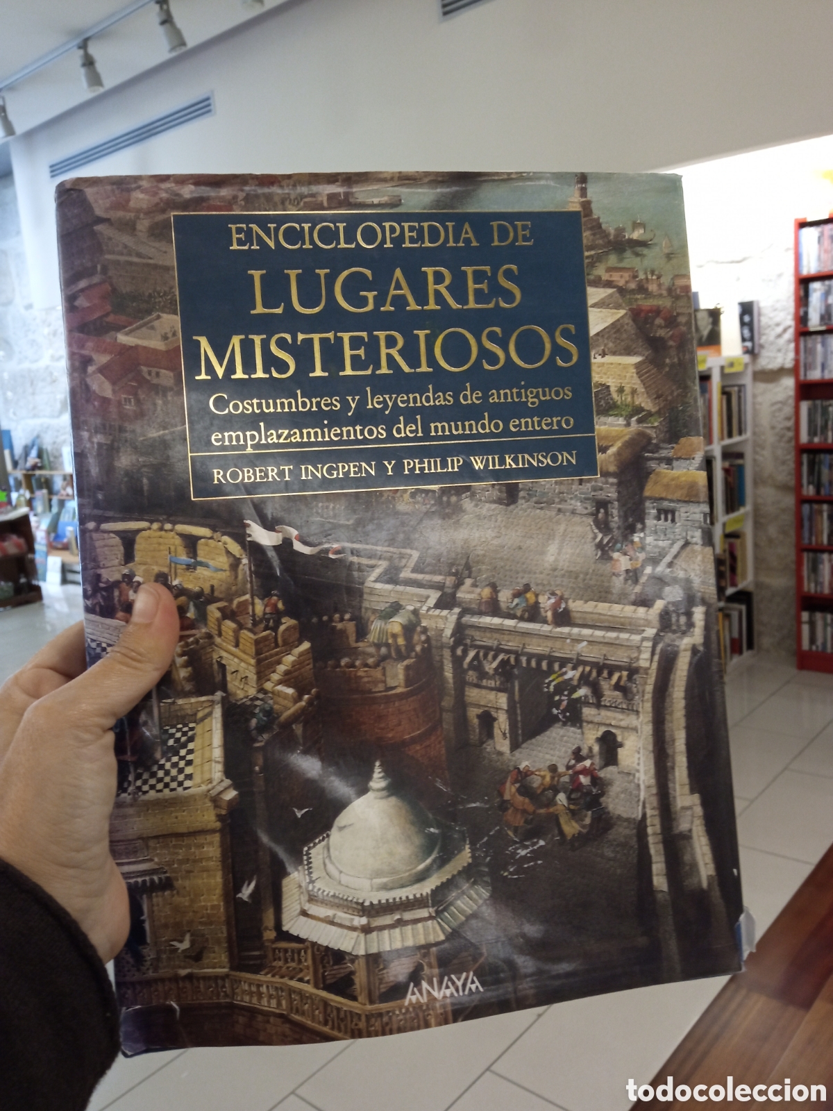 Libros: ENCICLOPEDIA LUGARES MISTERIOSOS. COSTUMBRES Y LEYENDAS DE ANTIGUOS EMPLAZAMIENTOS. ANAYA,1992. 1&ordf;ED