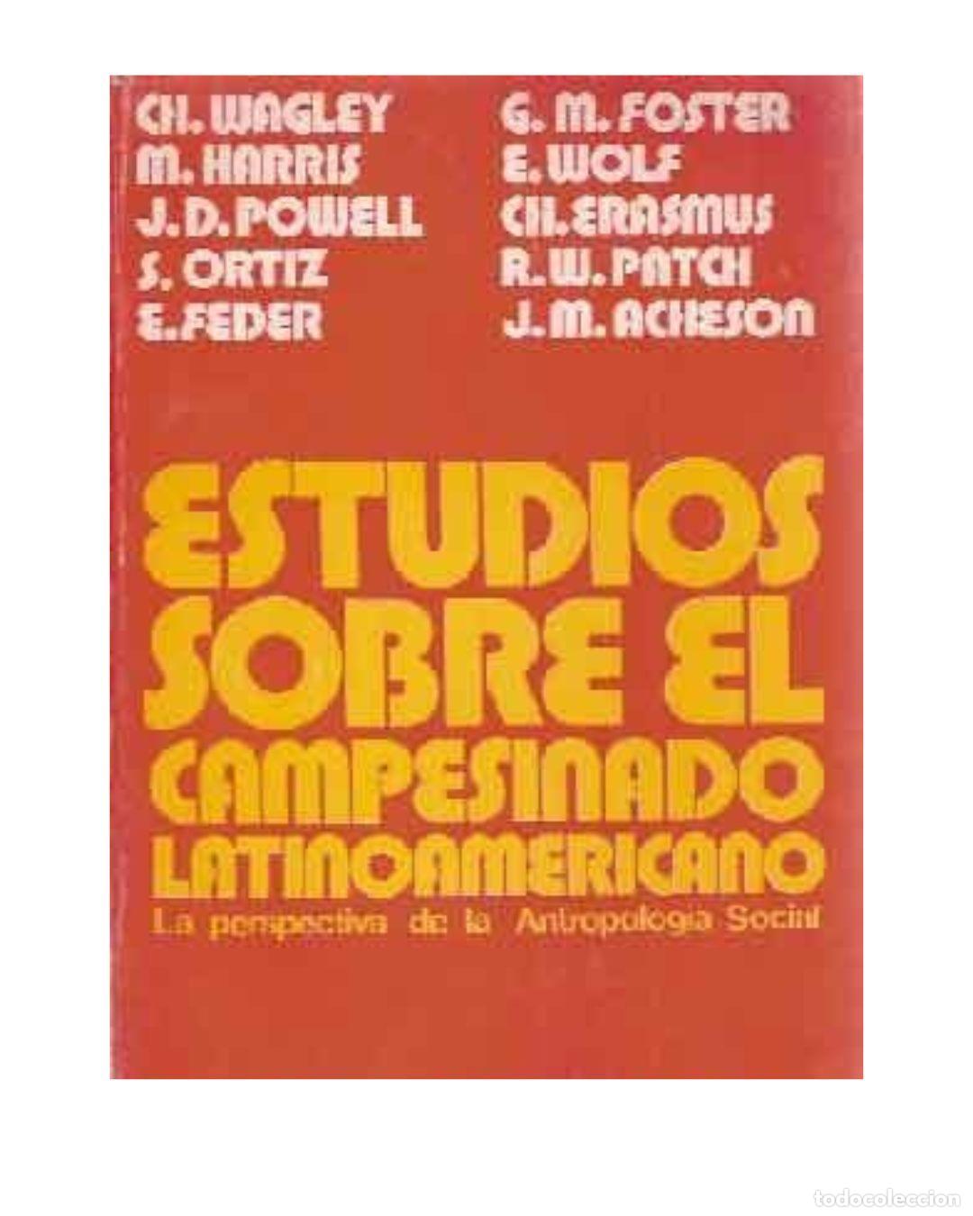 Libros: Estudios sobre el campesinado latinoamericano. - VV.AA