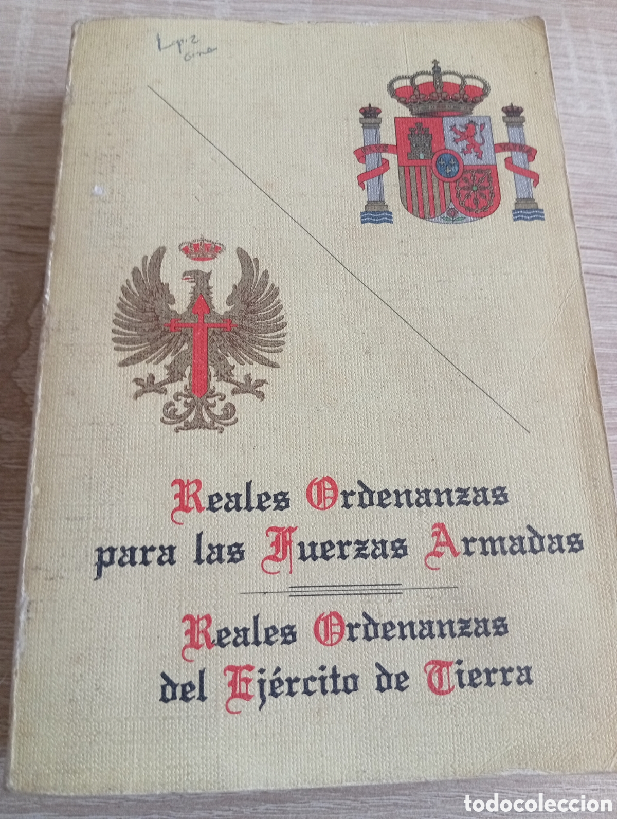 Libros: Libro Reales Ordenanzas Fuerzas Armadas ed.1984