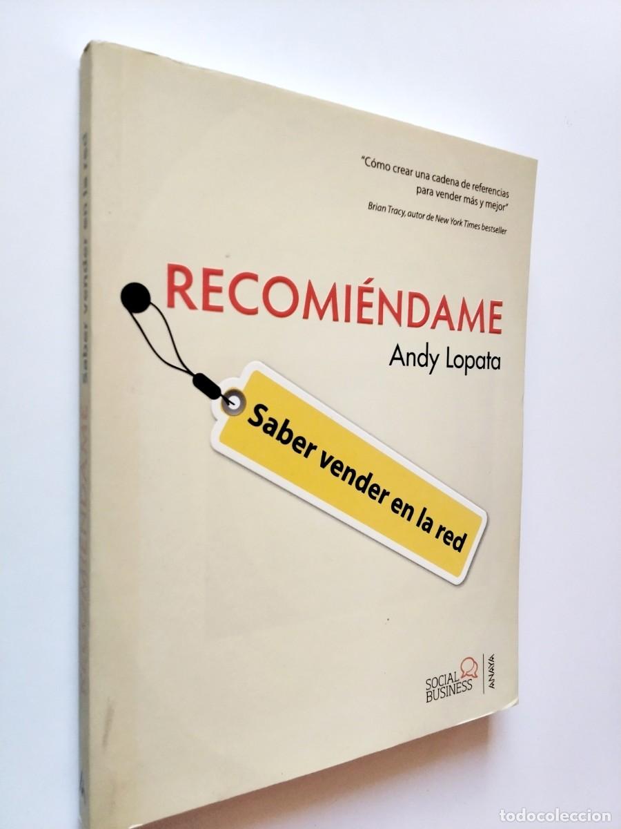 Livros em segunda m&atilde;o: Andy Lopata - Recomi&eacute;ndame. Saber vender en la red