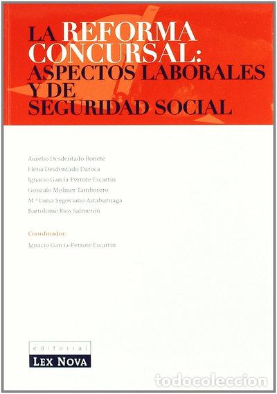 Libros: La reforma concursal: Aspectos laborales y de seguridad social- 9788484065890