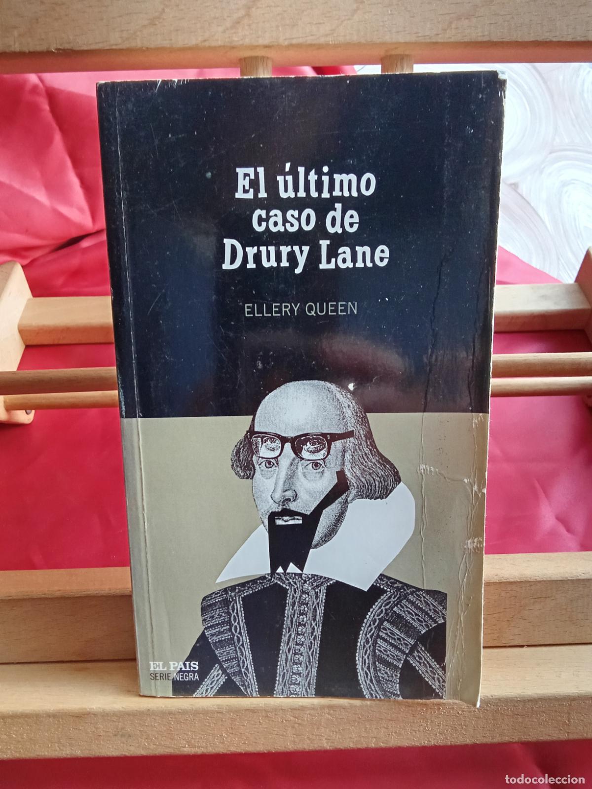 Livres: El &uacute;ltimo caso de Drury Lane. Ellery Queen L.4364-1792