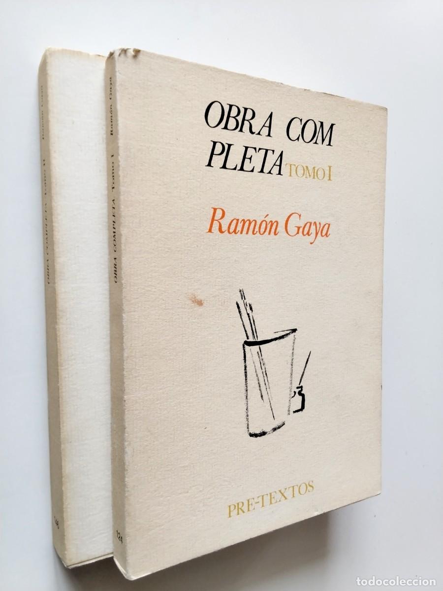 Livros em segunda m&atilde;o: Ram&oacute;n Gaya (Pr&oacute;logo de Tom&aacute;s Segovia) - Obra completa. Tomos I y II