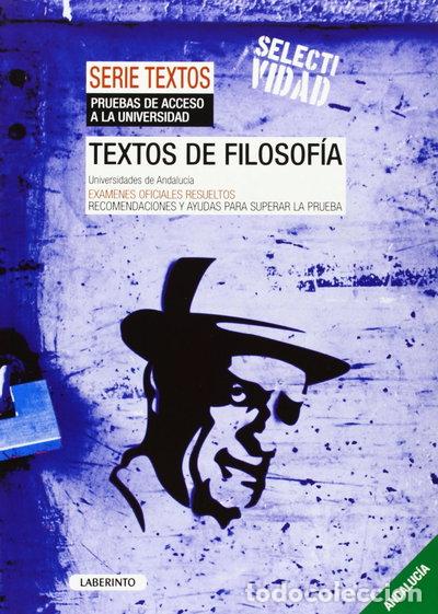 Libros: Textos de Filosof&iacute;a. Universidades de Andaluc&iacute;a- 9788484836841