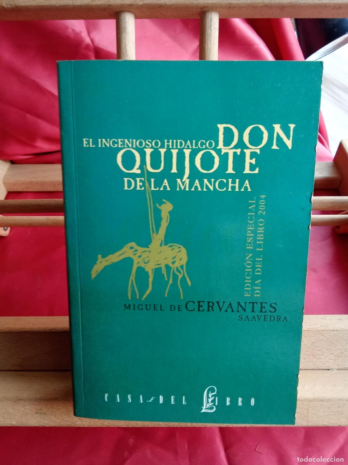Libros: El ingenioso hidalgo Don Quijote de la Mancha. Miguel de Cervantes L.12229-859