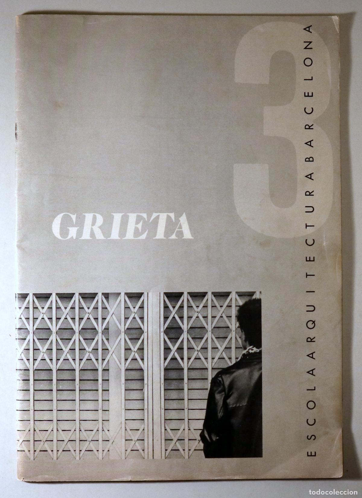 Livros em segunda m&atilde;o: (Juanjo Lahuerta, Nudelman, Azara, etc.) - GRIETA N&ordm; 3 - Barcelona 1983 - Ilustrado