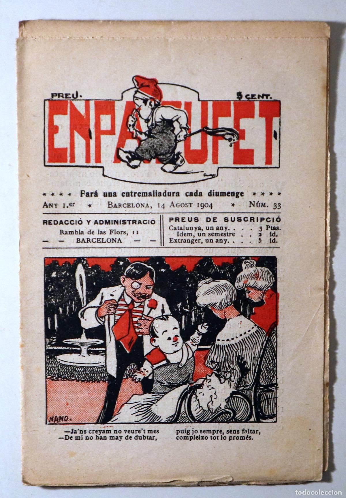 Livros em segunda m&atilde;o: EN PATUFET N&ordm; 33 - Barcelona 1904 - Il&middot;lustrat