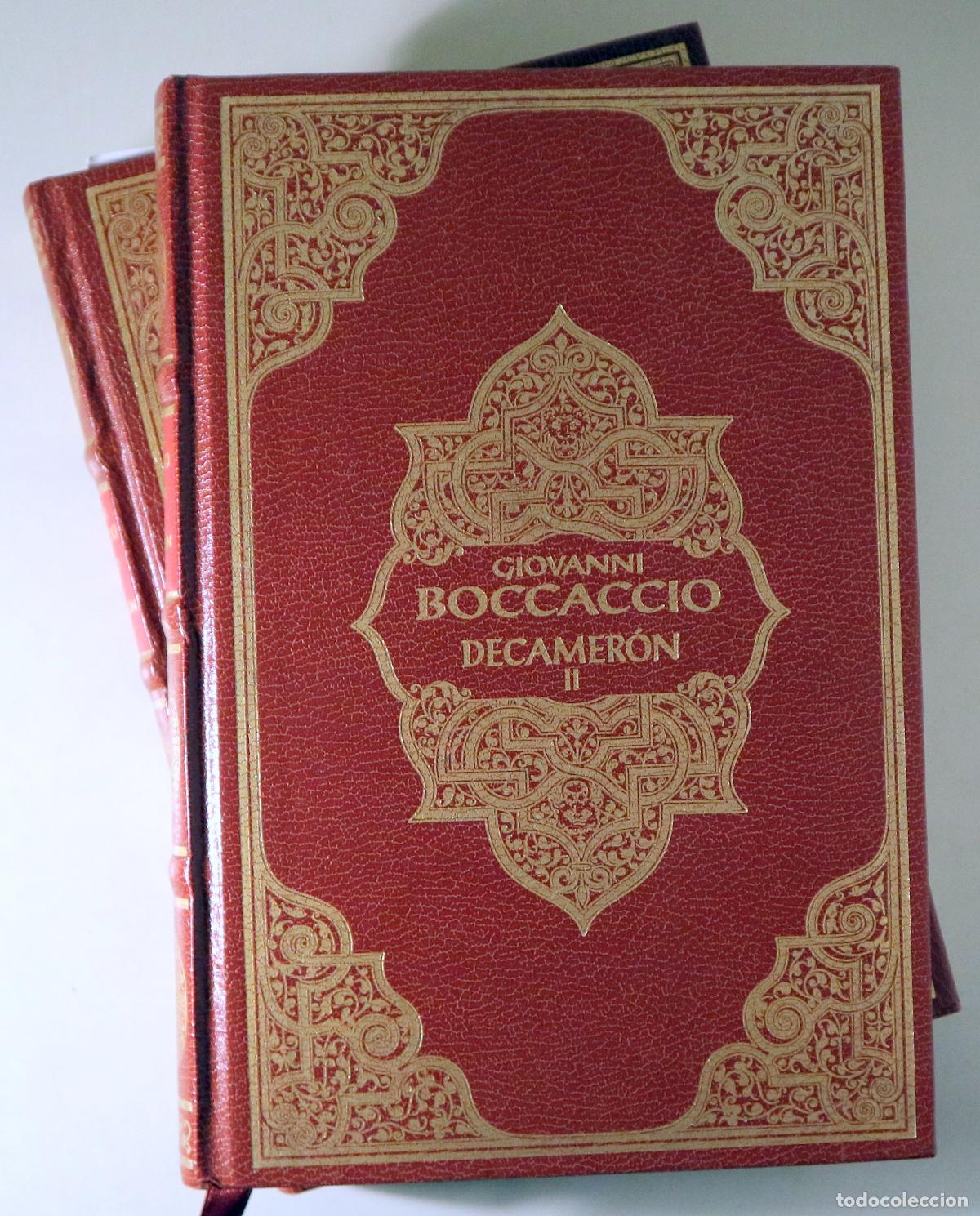 Livros em segunda m&atilde;o: BOCACCIO, Giovanni - DECAMER&Oacute;N. (2 vol. - Completo) - Madrid 2007 - Ilustrado