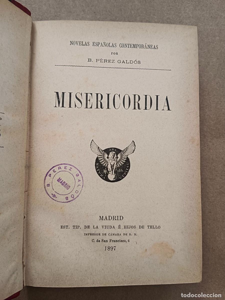 Libros: MISERICORDIA - Benito Perez Galdos - Foto 3