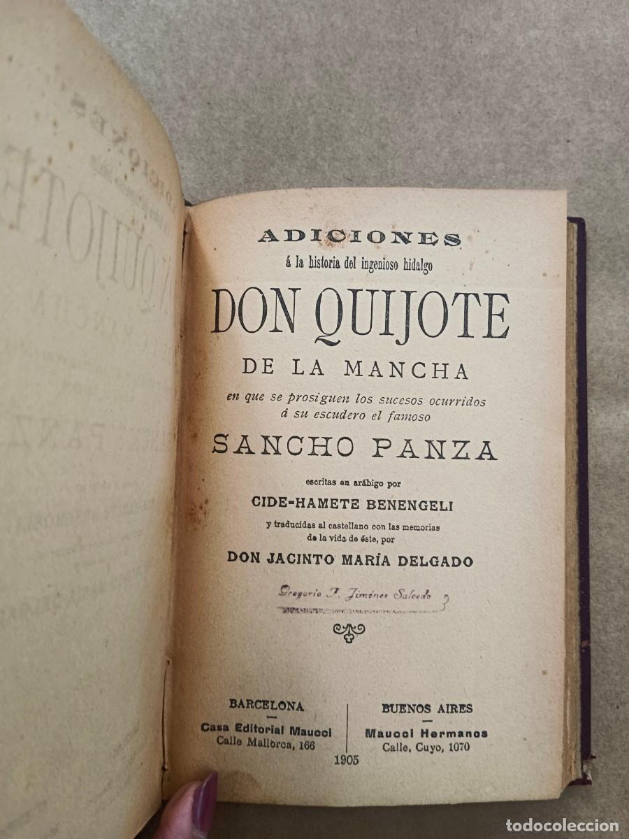 Libros: ADICIONES A LA HISTORIA DEL INGENIOSO HIDALGO DON QUIJOTE DE LA MANCHA EN QUE SE PROSIGUEN LOS SUCES
