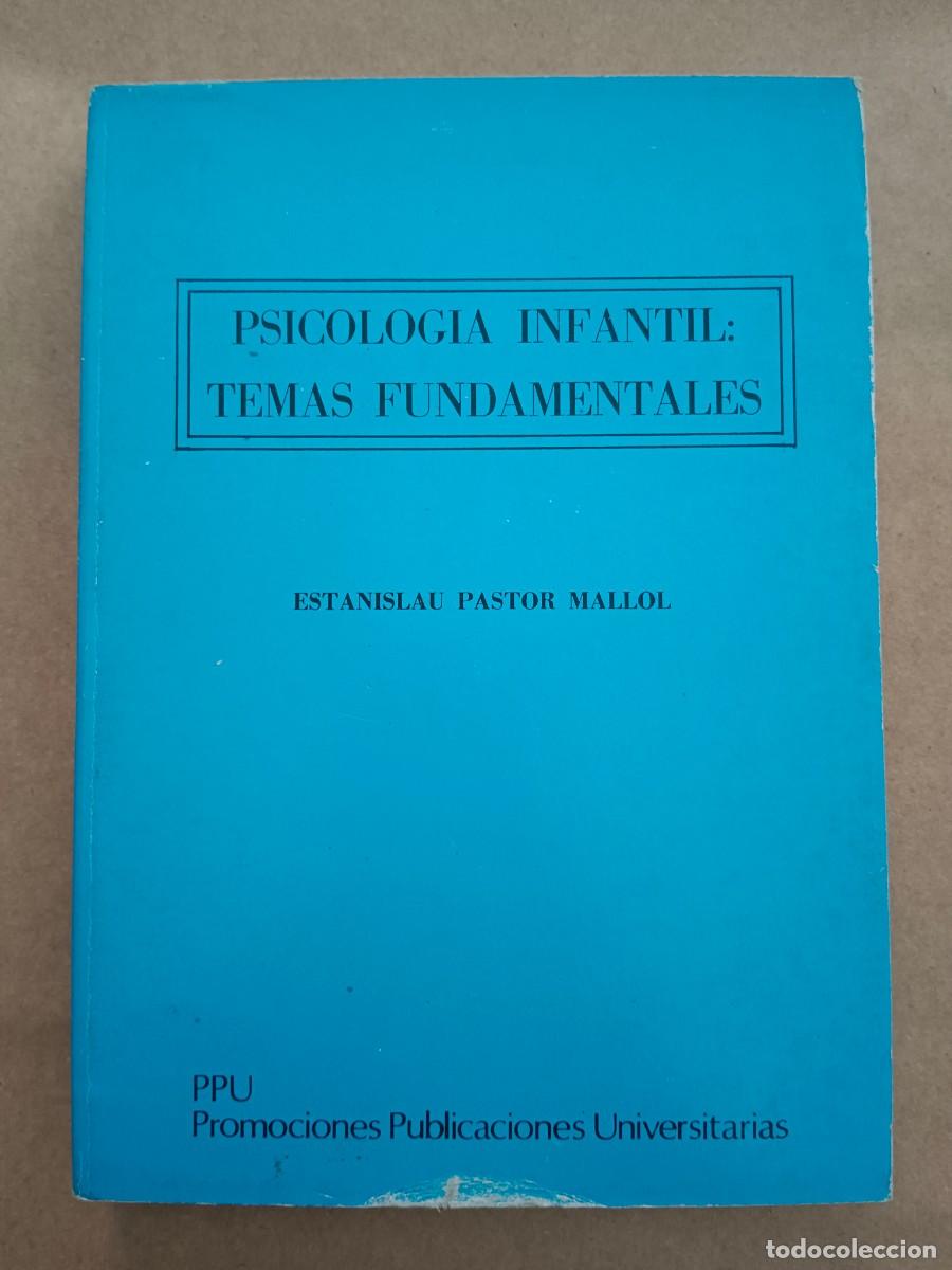 Livros em segunda m&atilde;o: PSICOLOGIA INFANTIL: TEMAS FUNDAMENTALES - Estanislau Pastor Mallol