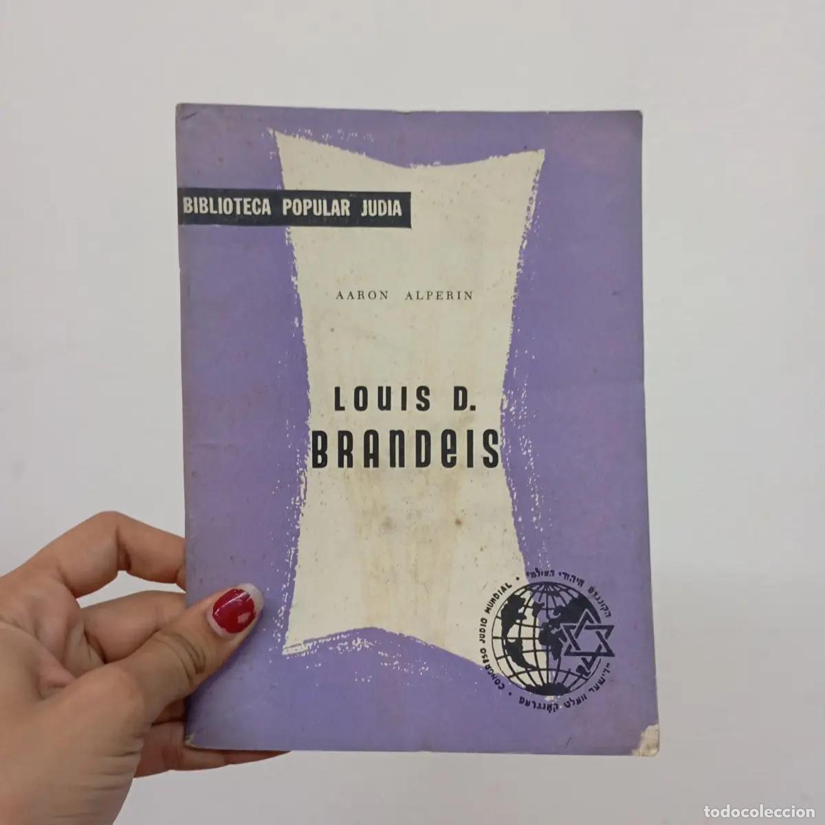 Livros em segunda m&atilde;o: Louis D. Brandeis - Aaron Alperin